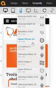 Screenfly - prohlédněte si zobrazení webu na různých zařízeních