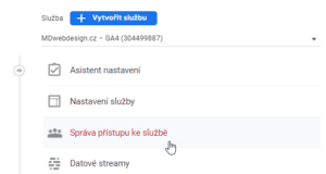 Uživatele v GA4