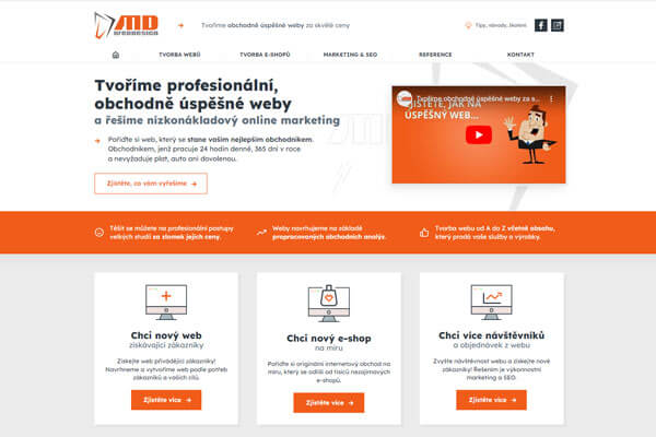 Tvorba webů a e-shopů - MD webdesign