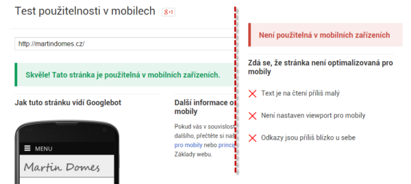 test responzivního designu