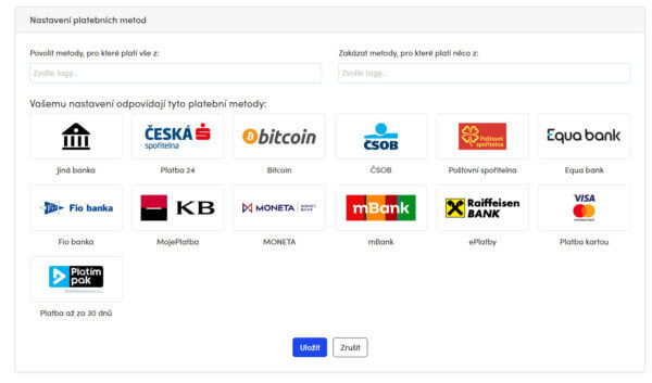 ThePay 2.0 - administrace - statistiky