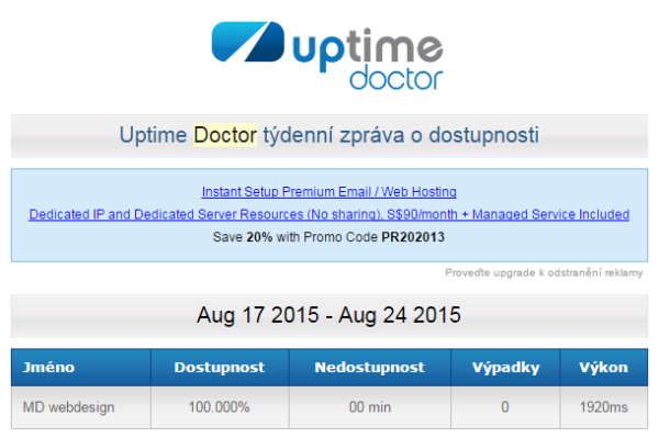 uptime doctor